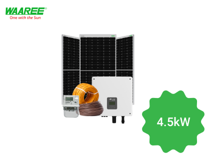 Waaree Solar Bundle 4.5kW (4.32kW) HS
