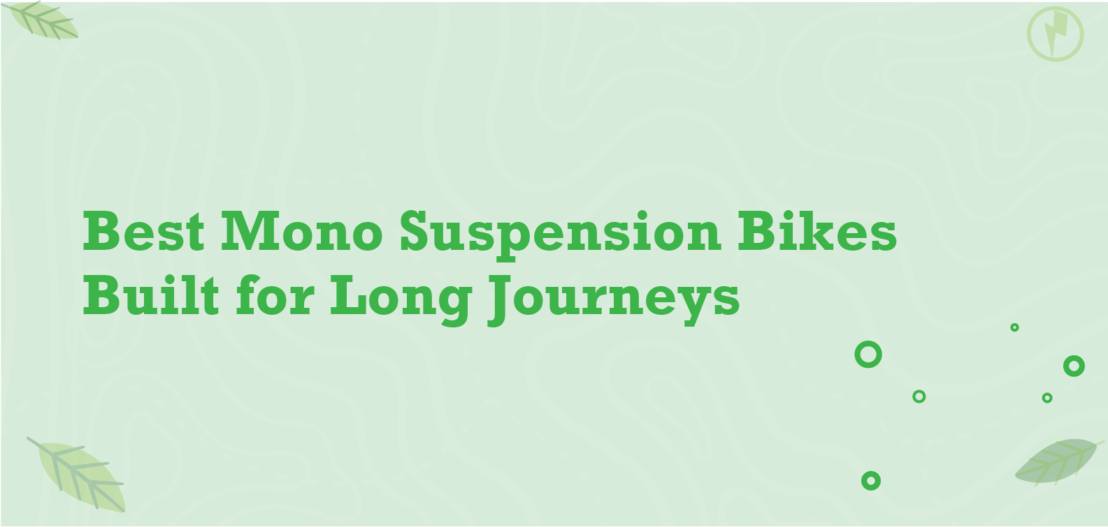 best mono suspension bikes, scooters for long ride