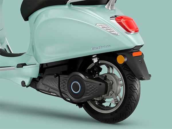 Electric-Petrol Hybrid Scooters - Vespa Electricca 