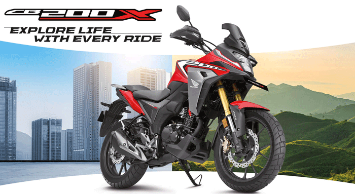Best Mono Suspension Bikes - Honda CB200X