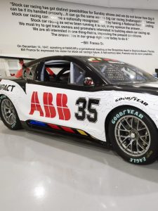 ABB NASCAR EV Prototype featured during Formula E event in Miami