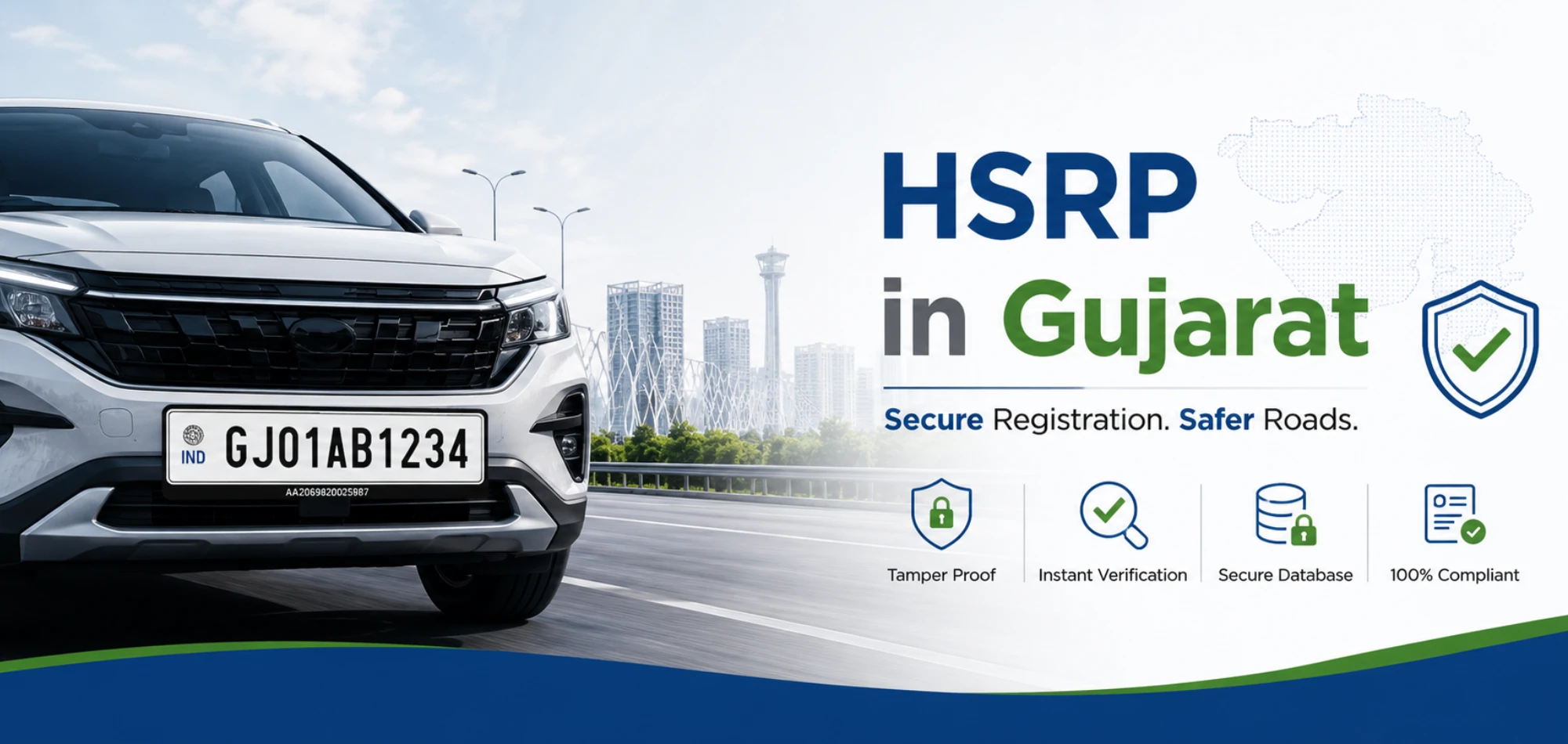 HSRP Gujarat: Apply Online, Fees, Status & Old Vehicle